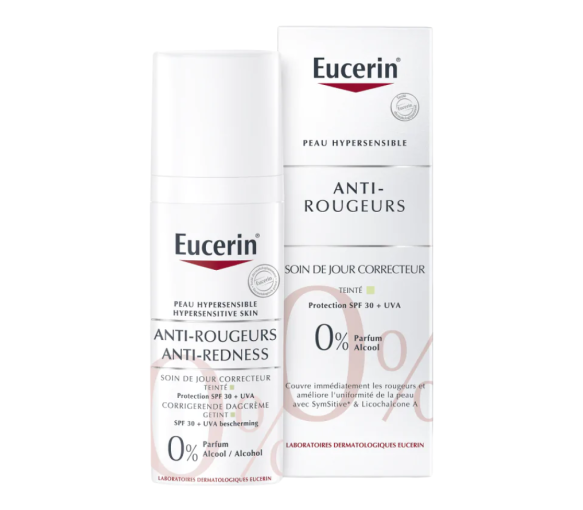 Anti-rougeurs Soin de jour correcteur SPF25+ teinté Eucerin - flacon de 50 ml - image 1