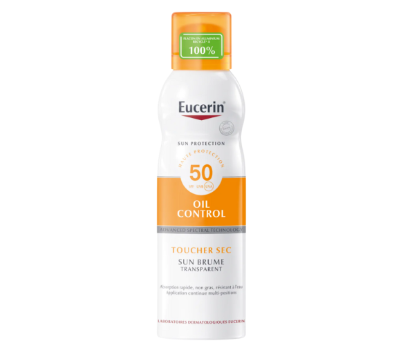 Sun oil control brume transparente SPF50 Eucerin - aérosol de 200 ml - image 1