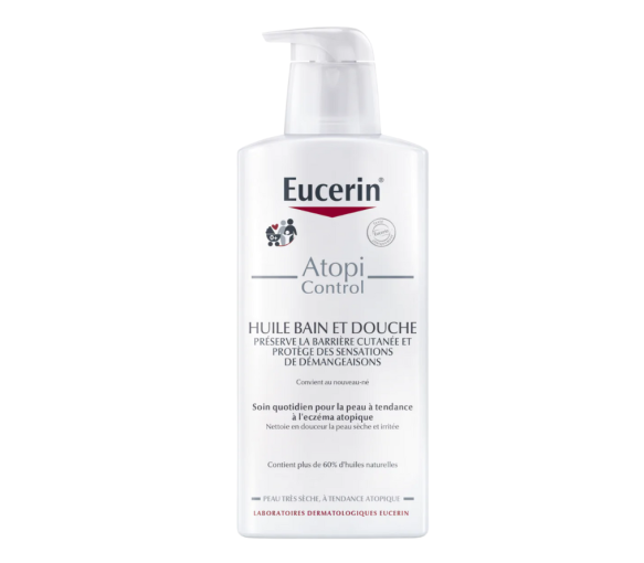 Atopicontrol huile bain douche Eucerin - flacon de 400ml - image 1