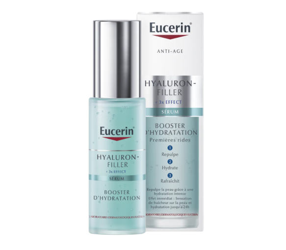 Hyaluron-Filler + 3x Effect Sérum booster d'hydratation Eucerin - flacon pompe de 30 ml - image 1