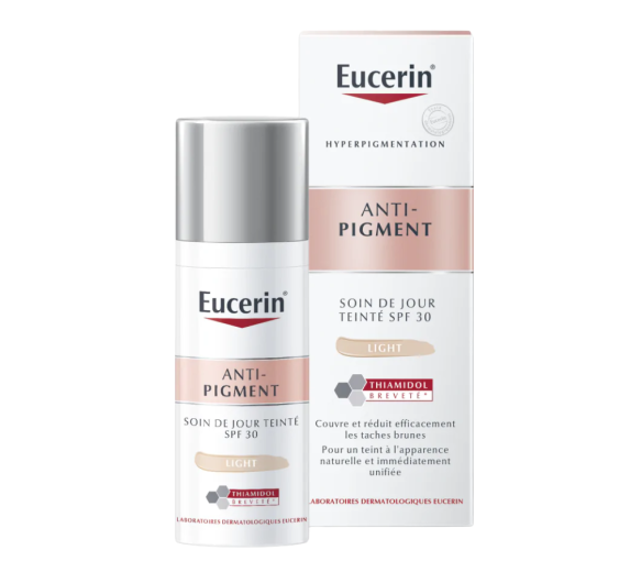 Soin de jour teinté light anti-pigment SPF30 Eucerin - flacon de 50 ml - image 1