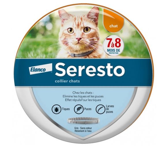 Seresto collier antiparasitaire chats Elanco - image 1