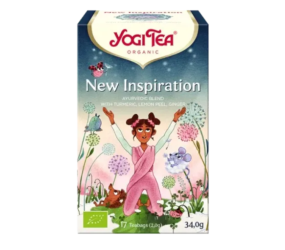 New inspiration bio Yogi Tea - boite de 17 sachets