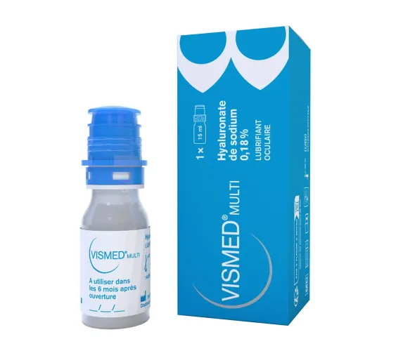 Lubrifiant oculaire Vismed Multi - flacon de 15ml