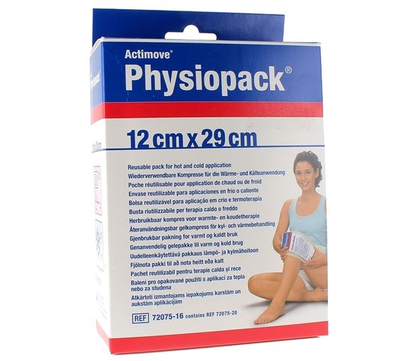 Physiopack poche réutilisable chaud/froid 12 cm x 29 cm BSN Médical - 1 poche