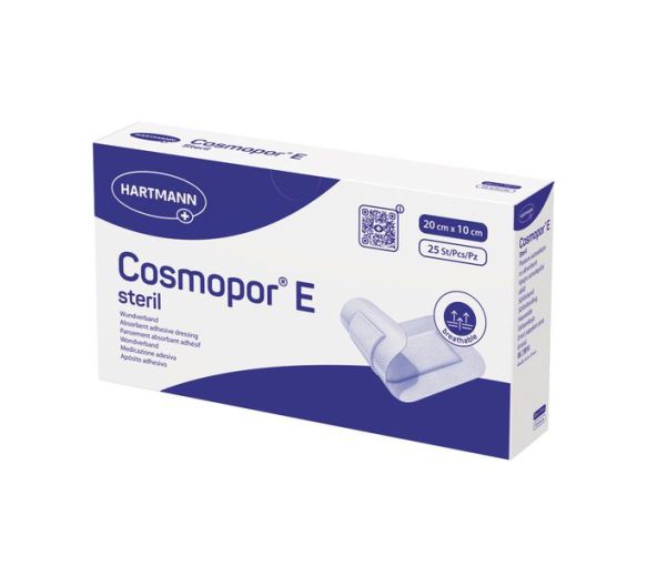 Cosmopor E Steril pansement Hartmann - boite de 25 pansements (15x8cm)