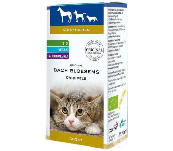 Fleurs de bach pour animaux peur Lemon pharma - flacon-pipette de 20ml