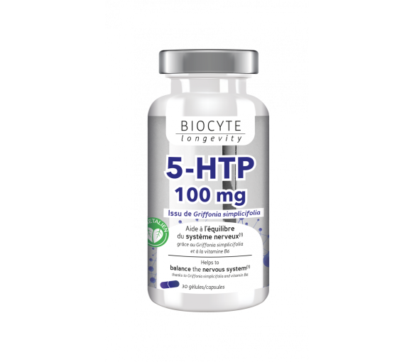 5-HTP 100mg Biocyte - boîte de 30 gélules