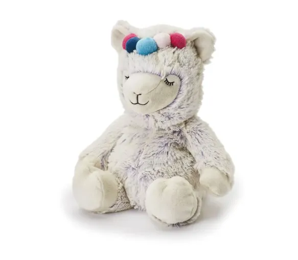 Bouillotte dehoussable lama cozy peluche Soframar - une bouillotte