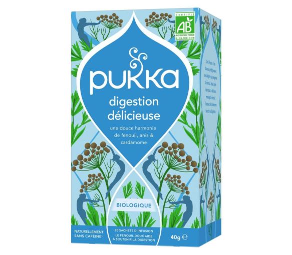 Infusion digestion délicieuse bio Pukka - boîte de 20 sachets - image 1