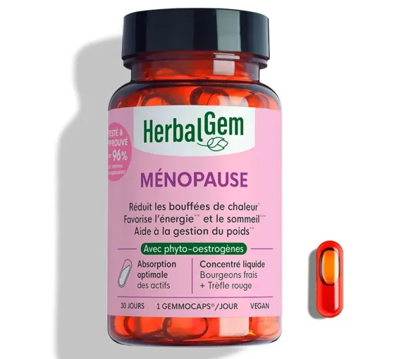 Ménopause Herbalgem - boite de 30 gélules - image 1