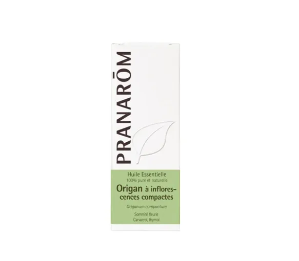 Huile essentielle Origan à inflorescences compactes BIO Pranarom - flacon de 10ml