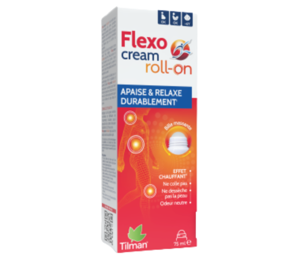 Flexocream apaise et relaxe durablement Tilman - roll-on de 75ml - image 1