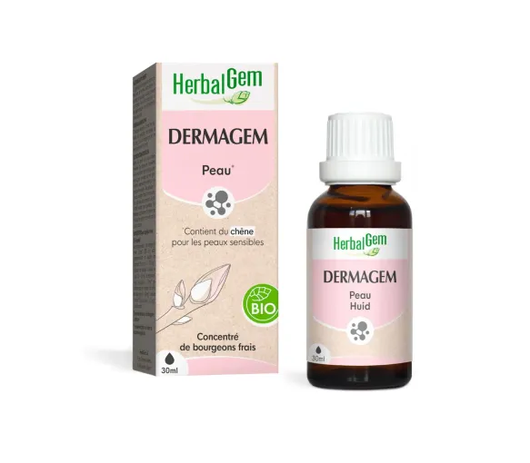 Dermagem peau HerbalGem - flacon de 30ml