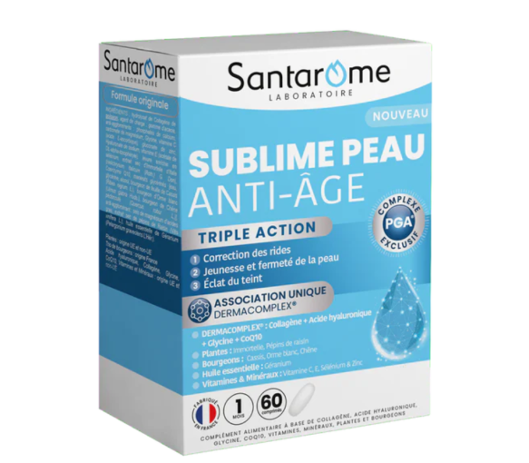 Sublime peau anti-âge Santarôme - boite de 60 comprimés - image 1