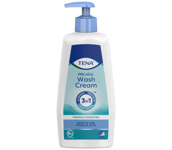 Proskin crème de soin peau âgée fragile Tena - flacon-pompe de 500ml