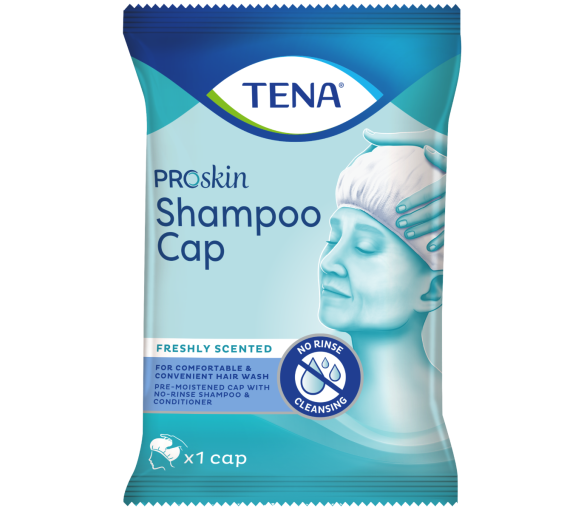 Shampoo Cap proskin Tena - 1 coiffe lavante jetable - image 2
