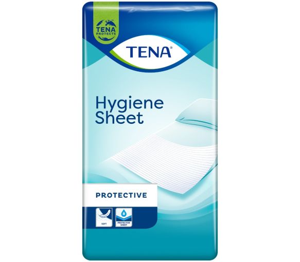 Protège-drap 80x140cm Tena - paquet de 100 protections - image 1