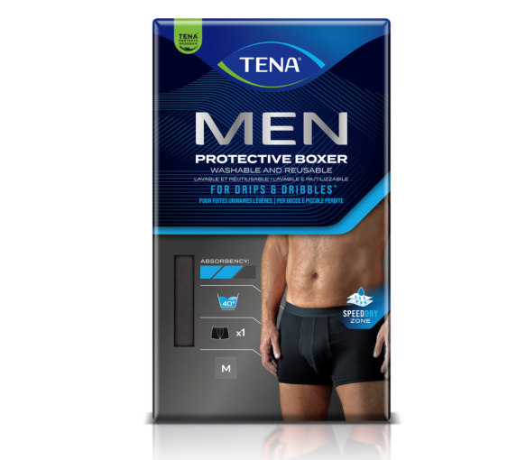 Men boxer lavant lavable réutilisable taille M Tena - un boxer - image 1