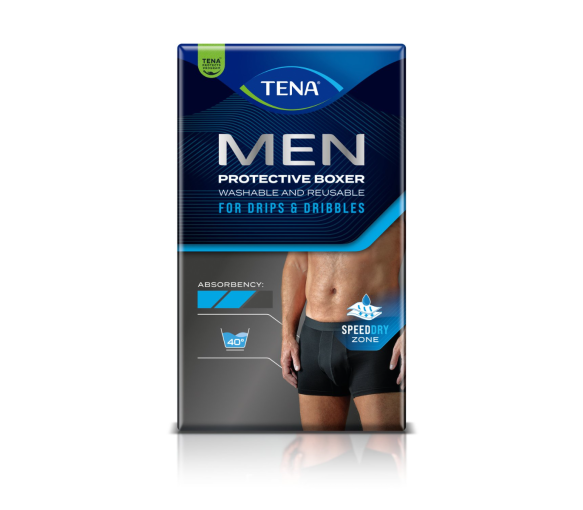 Men boxer lavant lavable réutilisable taille L Tena - un boxer
