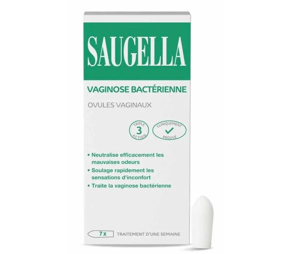 Ovules vaginaux Vaginose bactérienne Saugella - 7 ovules - image 2