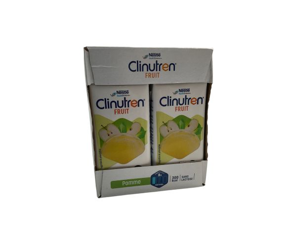 Clinutren fruit saveur pomme - 4 briques de 200 ml - image 1