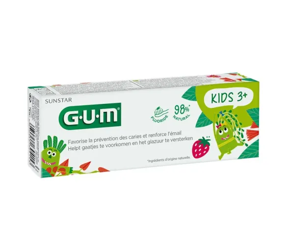 Dentifrice kids dès 3 ans goût fraise Gum- tube de 50ml