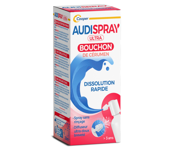 Audispray Bouchons de cérumen - spray de 20 ml - image 1
