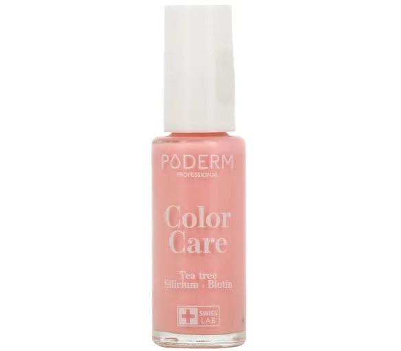 Color Care Vernis à ongles Rose 143 Poderm - flacon de 8ml - image 1