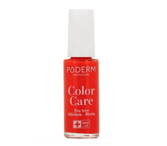 Color Care Vernis à ongles Orange mangue 227 Poderm - flacon de 8ml - image 1