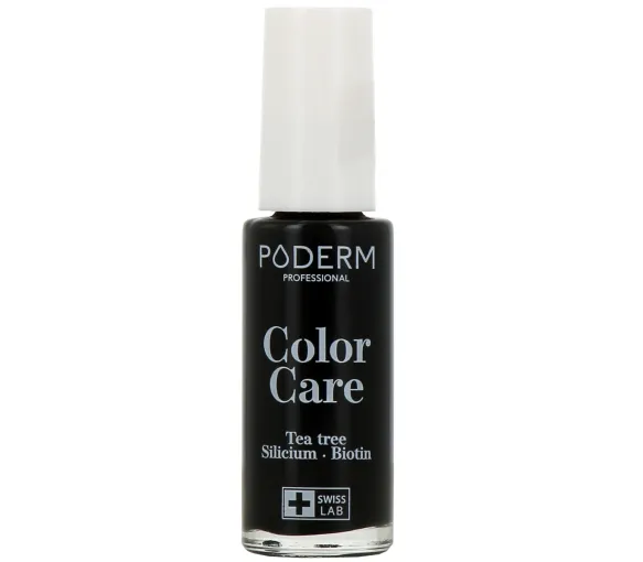 Color Care Vernis à ongles Black 502 Poderm - flacon de 8ml - image 1
