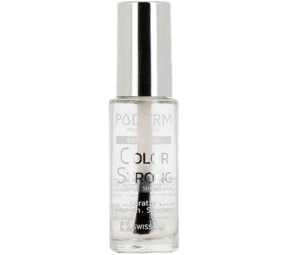 Color strong base coat vernis durcisseur Poderm - flacon de 8ml