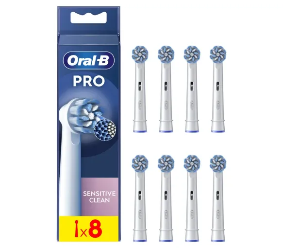 Pro sensitive clea brossettes brosse à dents électrique Oral-B - 8 brossettes - image 1
