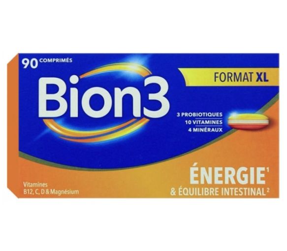 Bion3 énergie et équilibre intestinal - boite de 90 comprimés - image 1