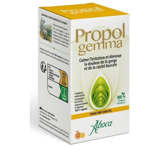 Propol gemma Spray fort adultes mal de gorge Aboca - spray de 30ml