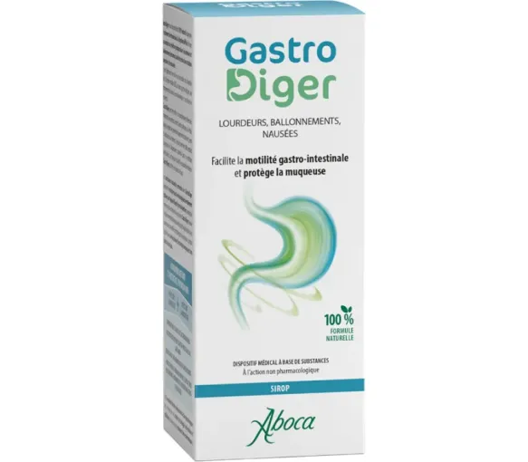 GastroDiger sirop Aboca - flacon de 180g