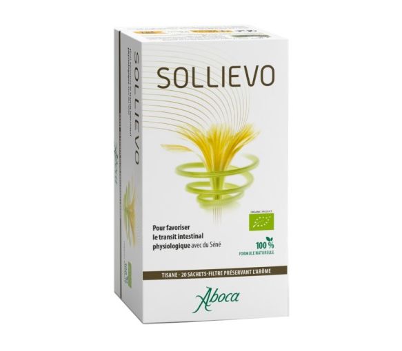 Sollievo tisane bio transit intestinal Aboca - boite de 20 sachets