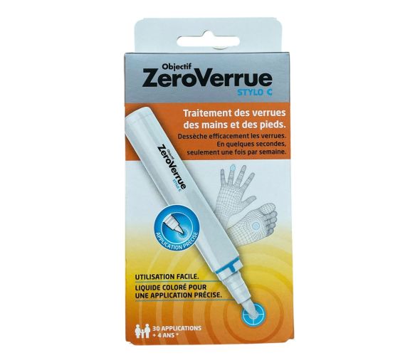 Objectif ZeroVerrue Stylo C mains et Pieds Viatris - 1 stylo de 3ml - image 1