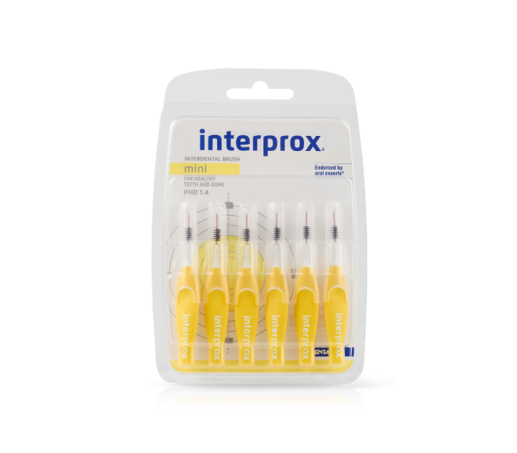 Brossettes interdentaires interprox mini jaune Crinex - 6 brossettes