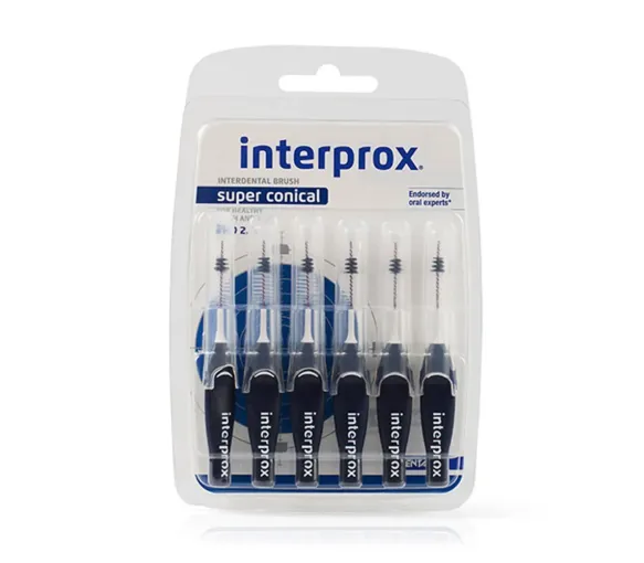 Brossettes interdentaires super conical interprox 2.0 mm Crinex -  6 brossettes