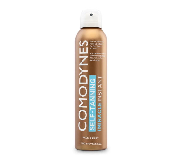 Miracle instant spray teinté autobronzant Comodynes - spray de 200ml