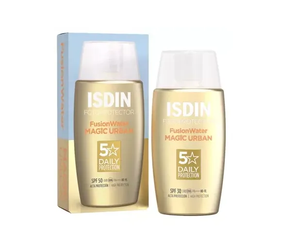 Fusion water urban fotoprotector SPF30 Isdin - flacon de 50ml