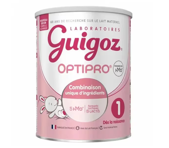 Optipro Lait premier âge dès la naissance Guigoz - pot de 780 g