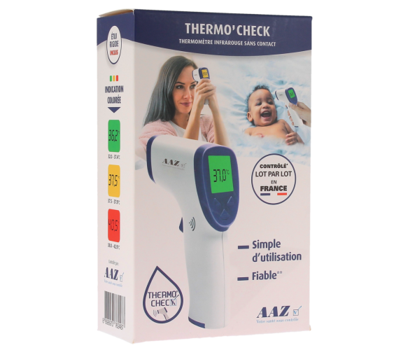 Thermo'check thermomètre infrarouge AAZ - un thermomètre