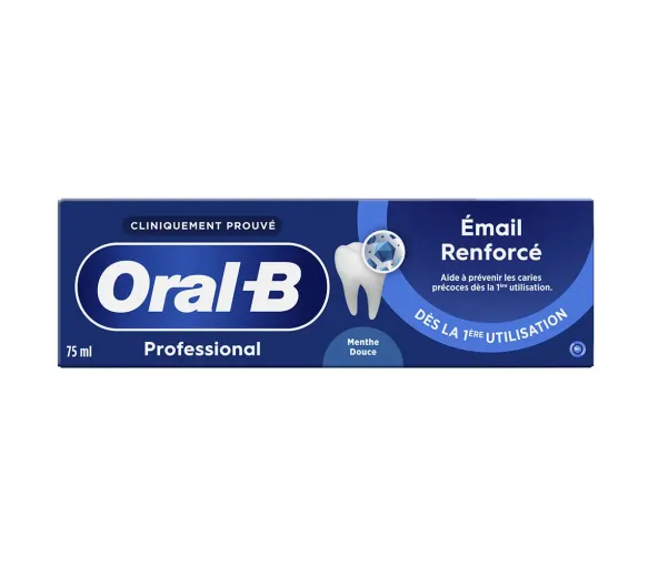 Dentifrice Email Renforcé menthe douce Oral-B - tube de 75ml - image 1