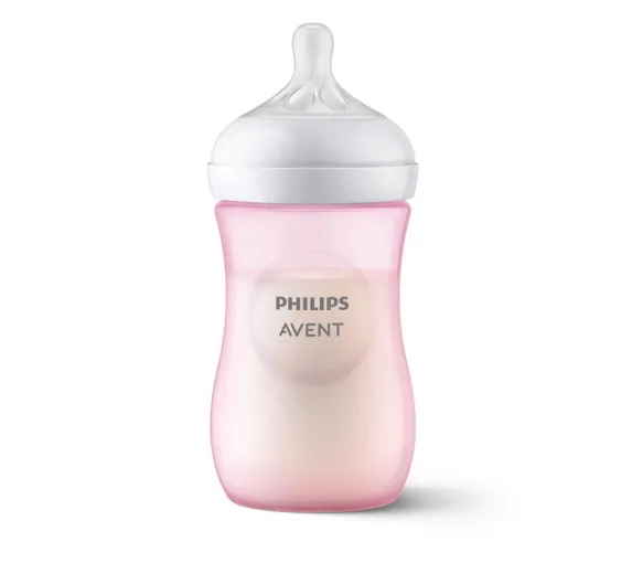 Avent Natural Response  biberon rose Philips - biberon de 260ml