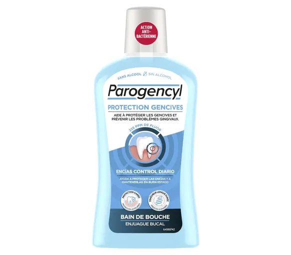 Bain de bouche Protection gencives Parogencyl - flacon de 500ml