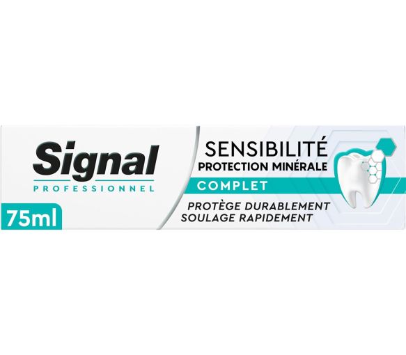 Dentifrice sensibilité protection minérale Signal - tube de 75ml - image 1