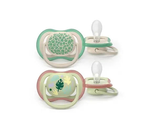 Ultra Air colors of nature Sucette 6-18 mois Avent - lot de 2 sucettes