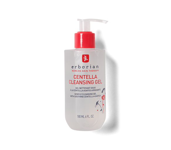 Centella Cleansing gel nettoyant doux Erborian - flacon-pompe de 180ml - image 1